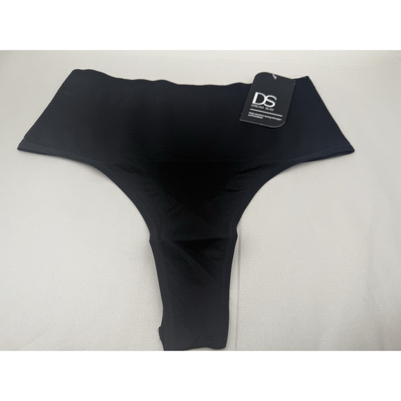 DREAM SLIM Women's Mid-Waist Seamless Tummy Control Thong Shapewear Panty 3XL... - Picture 3 of 13